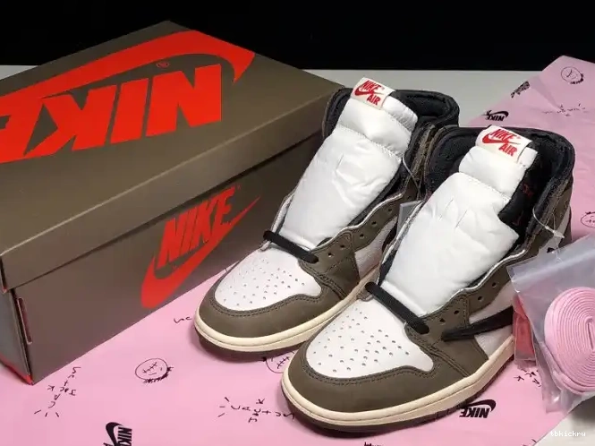 Rep TBkick Retro Scott 100 OG - CD4487 'Mocha' x 1 Jordan Air High Travis 0607